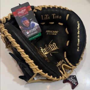 Rawlings Youth Catcher’s Mitt 31.5” Black Leather NWT